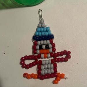Beaded Penguin Keychain